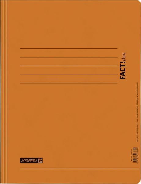Produktbild: Brunnen Spiralhefter FACT!plus orange