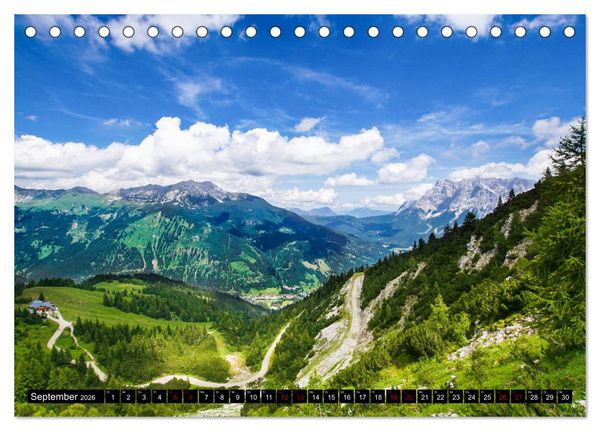 Produktbild: Wundersch&ouml;ne Zugspitzarena (Tischkalender 2026 DIN A5 quer), CALVENDO Monatskalender