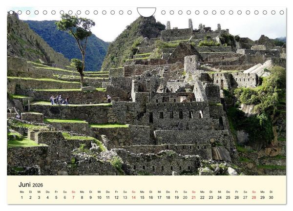 Produktbild: Im Land der Inka (Wandkalender 2026 DIN A4 quer), CALVENDO Monatskalender