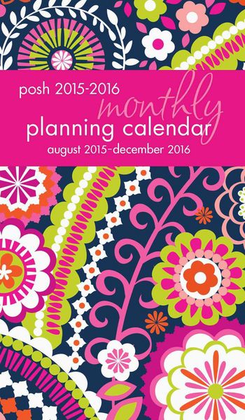 Produktbild: Posh 2015-2016 Monthly Planning Calendar