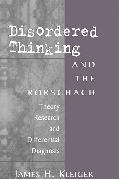 Produktbild: Disordered Thinking and the Rorschach