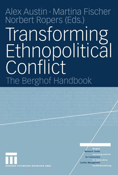 Produktbild: Transforming Ethnopolitical Conflict