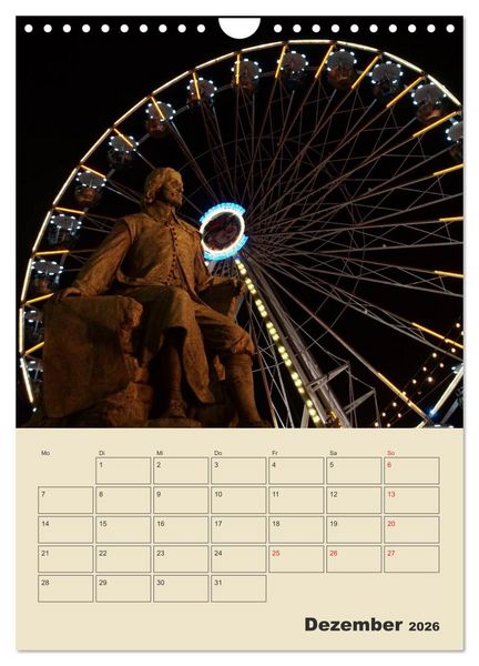 Produktbild: Komm nach Magdeburg (Wandkalender 2026 DIN A4 hoch), CALVENDO Monatskalender