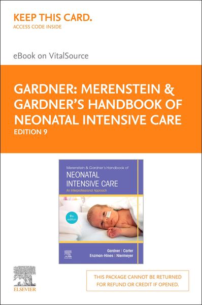 Produktbild: Merenstein & Gardner's Handbook of Neonatal Intensive Care - E-Book