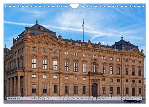 Produktbild: W&Uuml;RZBURG - ALTSTADT IMPRESSIONEN (Wandkalender 2026 DIN A4 quer), CALVENDO Monatskalender