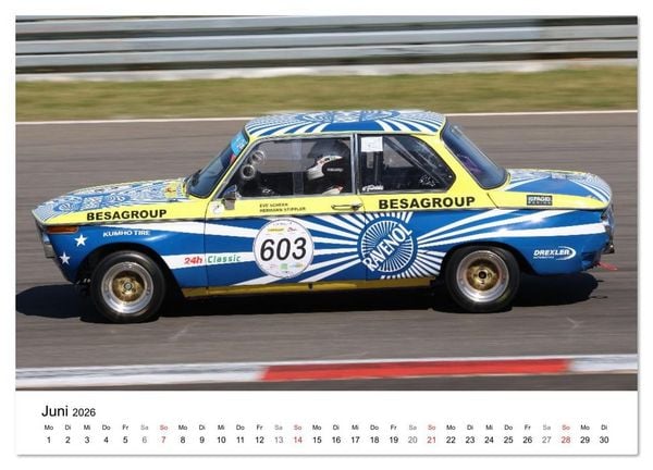 Produktbild: Bayerische Motoren Werke im Motorsport (Wandkalender 2026 DIN A3 quer), CALVENDO Monatskalender