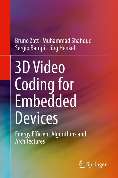 Produktbild: 3D Video Coding for Embedded Devices