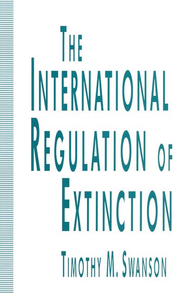 Produktbild: The International Regulation of Extinction