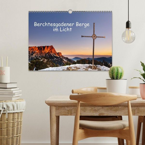 Produktbild: Berchtesgadener Berge im Licht (Wandkalender 2026 DIN A3 quer), CALVENDO Monatskalender
