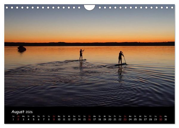 Produktbild: Starnberger See - Silent Moments (Wandkalender 2026 DIN A4 quer), CALVENDO Monatskalender