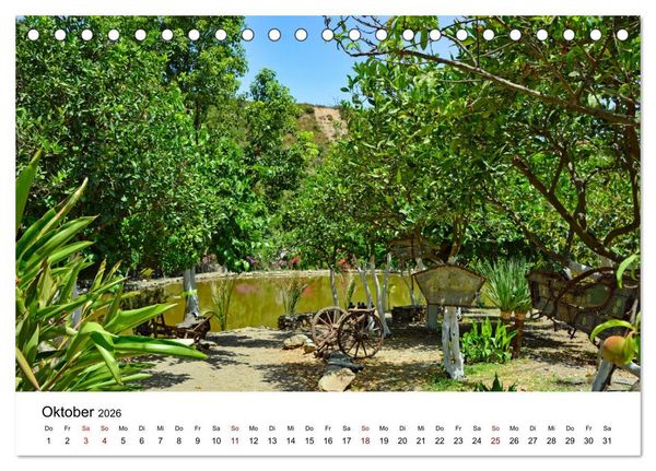 Produktbild: Kretas Wilder Westen (Tischkalender 2026 DIN A5 quer), CALVENDO Monatskalender
