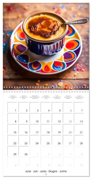 Produktbild: Dessert dreams (Wall Calendar 2026 12 &times; 12 Inch) CALVENDO 12 Month Wall Calendar
