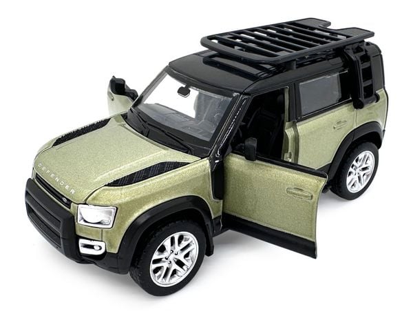 Produktbild: Land Rover Defender 110 Diecast 1:43 gr&uuml;n 2in1