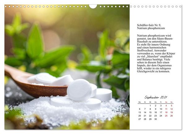 Produktbild: Die Kraft der Mineralbalance (Wandkalender 2027 DIN A3 quer), CALVENDO Monatskalender