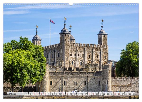 Produktbild: LONDON Magie einer Metropole (Wandkalender 2026 DIN A2 quer), CALVENDO Monatskalender