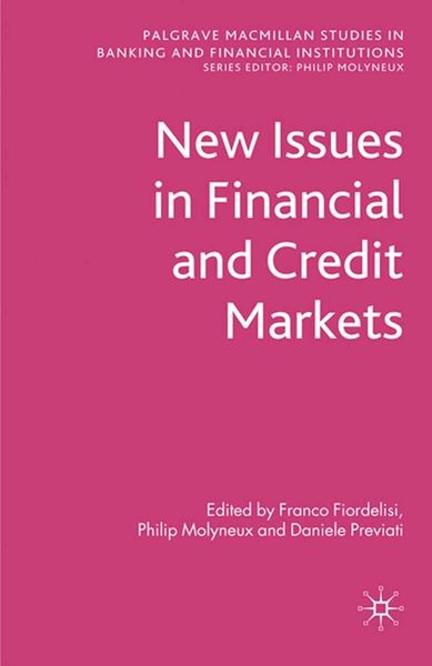 Produktbild: New Issues in Financial and Credit Markets