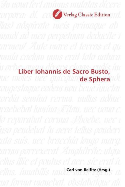 Produktbild: Liber Iohannis de Sacro Busto, de Sphera