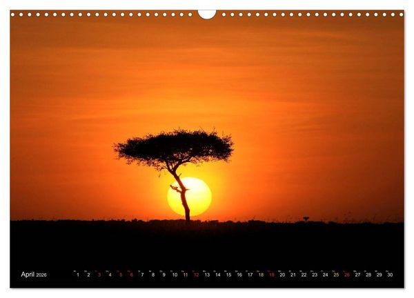 Produktbild: Traumlandschaften Kenia (Wandkalender 2026 DIN A3 quer), CALVENDO Monatskalender