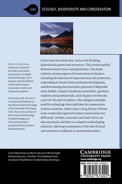 Produktbild: Assessing the Conservation Value of Freshwaters