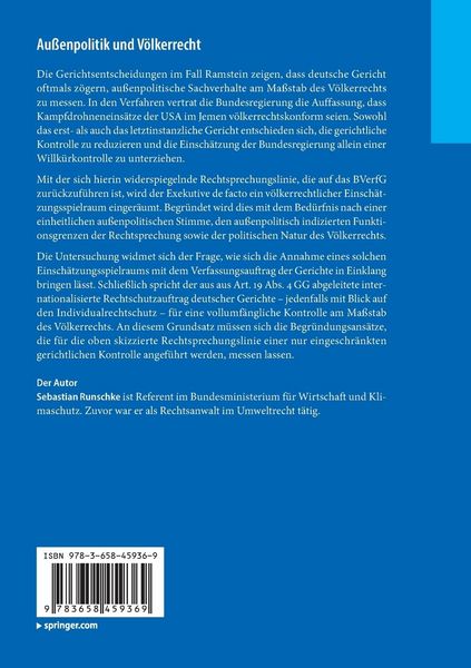 Produktbild: Au&szlig;enpolitik und V&ouml;lkerrecht