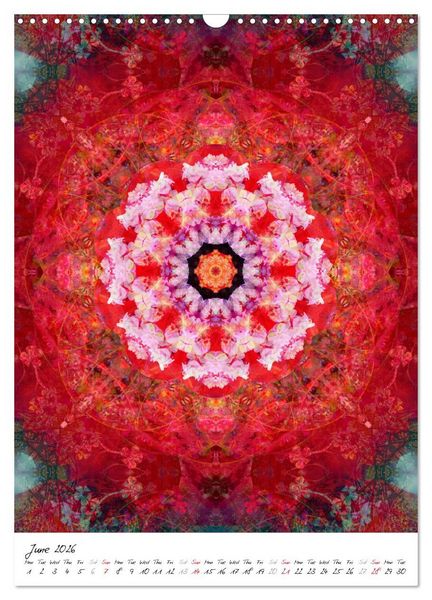 Produktbild: MANDALA COMPOSITIONS (Wall Calendar 2026 DIN A3 portrait), CALVENDO 12 Month Wall Calendar