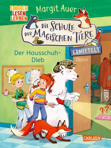 Die Schule der magischen Tiere ermittelt Neuausgabe 2: Der Hausschuh-Dieb, Gebundene Ausgabe von Margit Auer, Carlsen, 978-3-551-65732-9