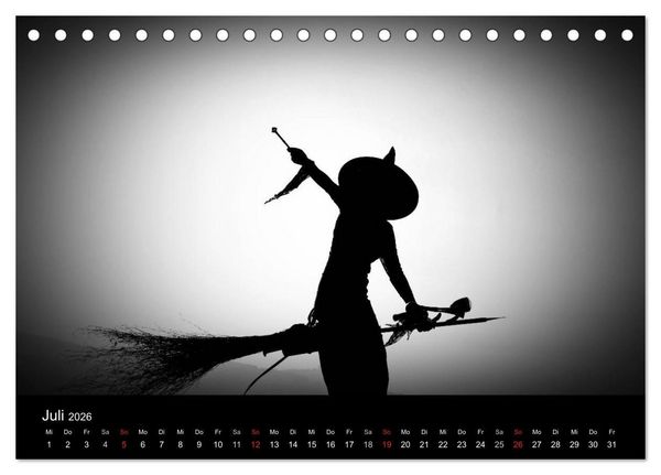 Produktbild: Hexen (Tischkalender 2026 DIN A5 quer), CALVENDO Monatskalender