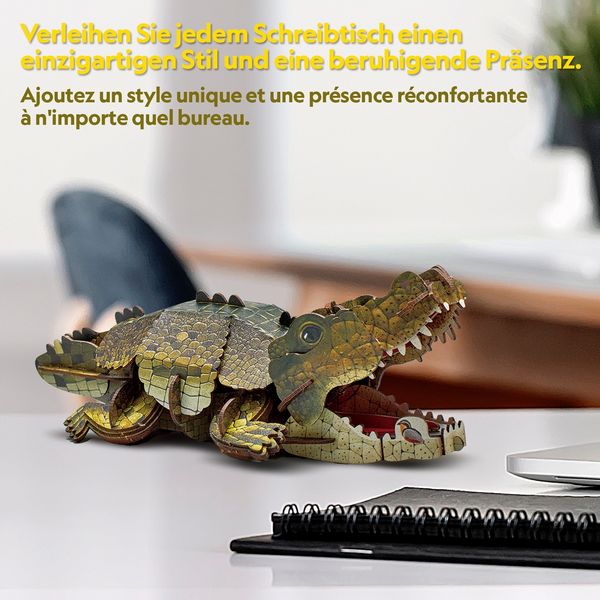 Produktbild: CUBICFUN - 3D Puzzle Krokodil 54 Teile
