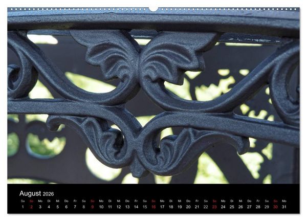 Produktbild: Der Gusseiserne Turm zu L&ouml;bau (hochwertiger Premium Wandkalender 2026 DIN A2 quer), Kunstdruck in Hochglanz