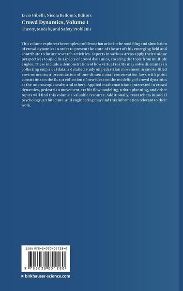 Produktbild: Crowd Dynamics, Volume 1