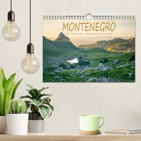 Produktbild: Montenegro - Im Land der schwarzen Berge (Wandkalender 2026 DIN A4 quer), CALVENDO Monatskalender