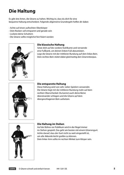 Produktbild: E-Gitarre - Schnell und einfach lernen (mit QR-Codes)