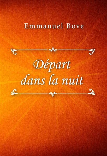 Produktbild: D&eacute;part dans la nuit
