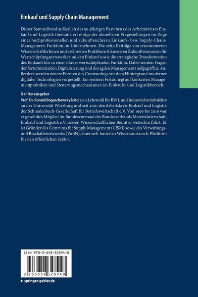 Produktbild: Einkauf und Supply Chain Management