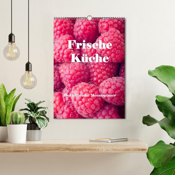 Produktbild: Frische K&uuml;che - Der hilfreiche Monatsplaner / Planer (Wandkalender 2026 DIN A3 hoch), CALVENDO Monatskalender