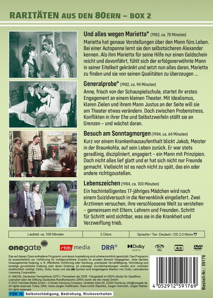 Produktbild: Rarit&auml;ten aus den 80ern - Box 2 (DDR TV-Archiv) [2 DVDs]