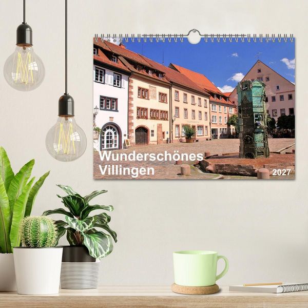 Produktbild: Wundersch&ouml;nes Villingen (Wandkalender 2027 DIN A4 quer), CALVENDO Monatskalender