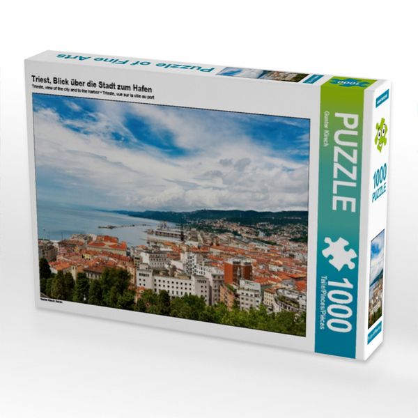 Produktbild: Triest, Blick &uuml;ber die Stadt zum Hafen (Puzzle)