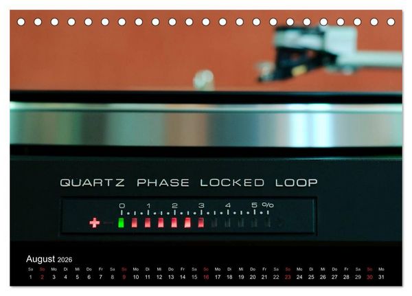 Produktbild: Vintage Turntables Made In Schwarzwald (Tischkalender 2026 DIN A5 quer), CALVENDO Monatskalender