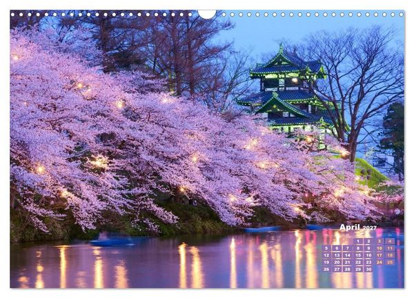 Produktbild: Japan: Entdecken Sie gelebte Tradition und einzigartige Naturwunder (Wandkalender 2027 DIN A3 quer), CALVENDO Monatskalender