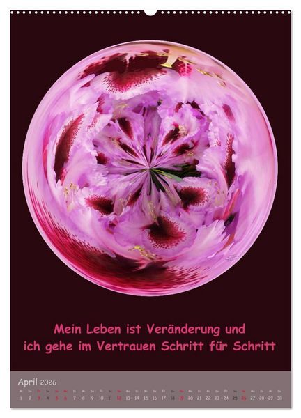 Produktbild: Meditative Natur (hochwertiger Premium Wandkalender 2026 DIN A2 hoch), Kunstdruck in Hochglanz