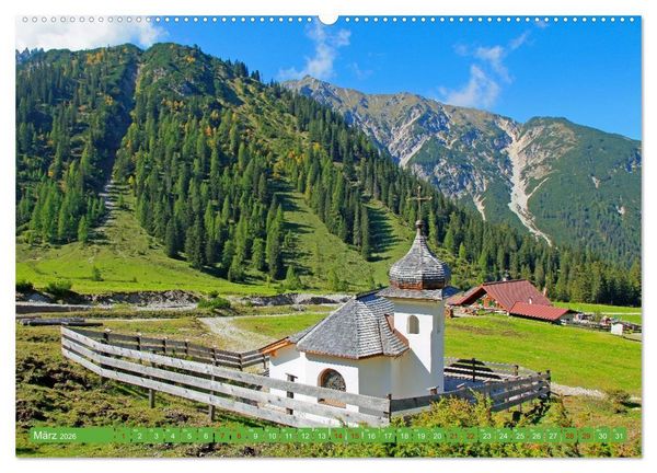 Produktbild: Almen im Westlichen Karwendelgebirge (hochwertiger Premium Wandkalender 2026 DIN A2 quer), Kunstdruck in Hochglanz