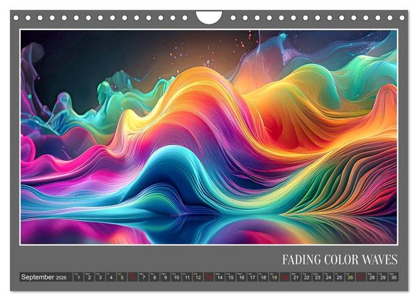 Produktbild: Fantasy in shape and color (Wall Calendar 2026 DIN A4 landscape), CALVENDO 12 Month Wall Calendar