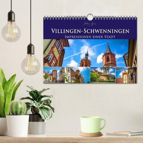 Produktbild: Villingen-Schwenningen - Impressionen einer Stadt (Wandkalender 2026 DIN A4 quer), CALVENDO Monatskalender