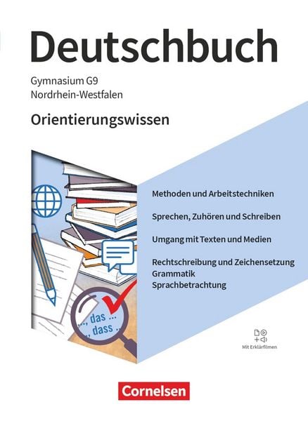 Deutschbuch Gymnasium - Nordrhein-Westfalen - Ausgabe 2019 - 5.-10. Schuljahr, Taschenbuch von , Cornelsen Verlag, 978-3-06-061135-5