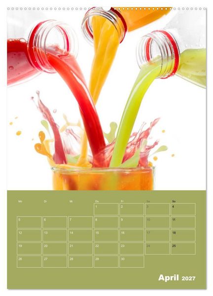 Produktbild: Buntes f&uuml;r die K&uuml;che (Wandkalender 2027 DIN A2 hoch), CALVENDO Monatskalender