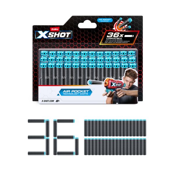 Produktbild: XSHOT - Excel Nachf&uuml;llpackung 36 Darts