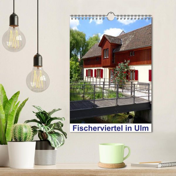 Produktbild: Fischerviertel in Ulm (Wandkalender 2026 DIN A4 hoch), CALVENDO Monatskalender