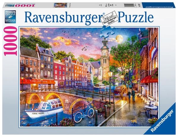 Ravensburger 19945 - Sonnenuntergang über Amsterdam