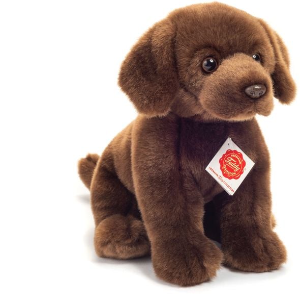 Produktbild: Teddy Hermann 91958 - Labrador braun sitzend, Stofftier, Pl&uuml;schtier, 25cm